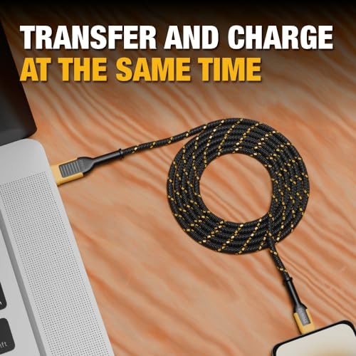 Heavy Duty USB A to Lightning Cable [Apple MFi Certified]