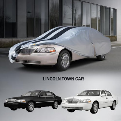 Multi Layer Car Cover Custom Fit for Lincoln Town