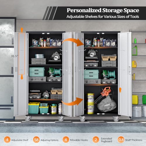 72'' Tall Garage Storage Cabinet