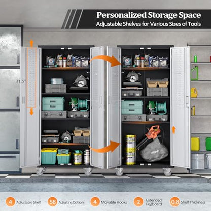 72'' Tall Garage Storage Cabinet