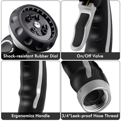 Hose Nozzle with Easy Self