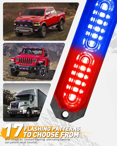 1200T Emergency Strobe Grille Lights (8 Count)