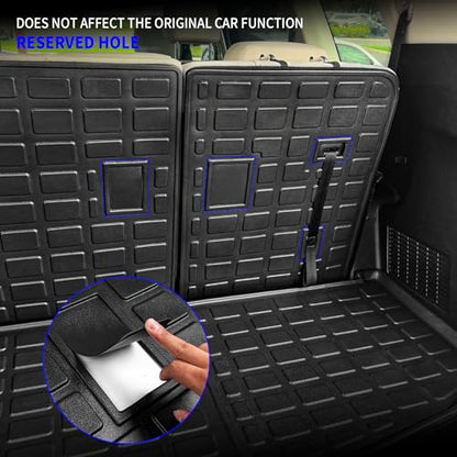Trunk Mat with Backrest Mat for 2020