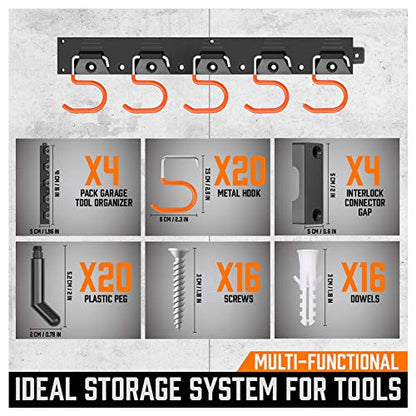 64 Inch Adjustable Storage System