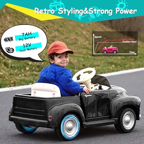 12V Kids Ride on Car Licensed Chevrolet 3100