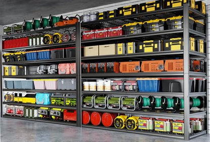 65" W Garage Shelving Heavy Duty (2 Count)