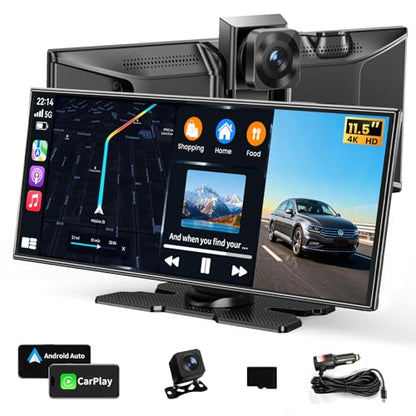 11.5" Largest Wireless Carplay Screen for Car