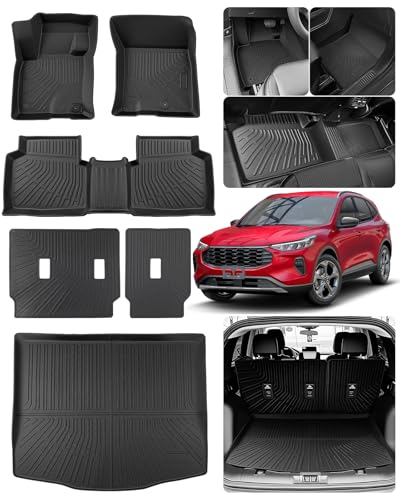 Floor Mats Full Set for Ford Escape 2026 2025 2024 2023 2022 2021 2020