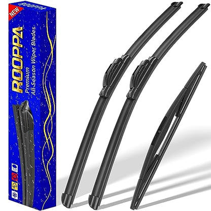 3 Wipers Fits Nissan Armada 2005