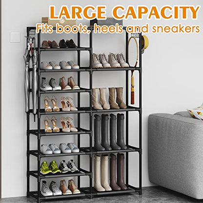 9 Tier Shoe Rack Organizer