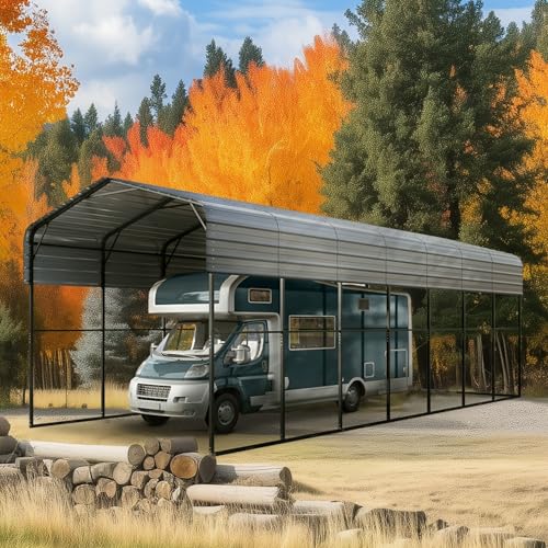 Metal RV Carport 14x35ft