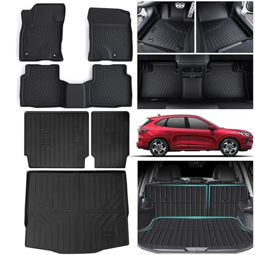 SANBAN Floor Liners & Cargo Liners & Backrest Mat for 2020