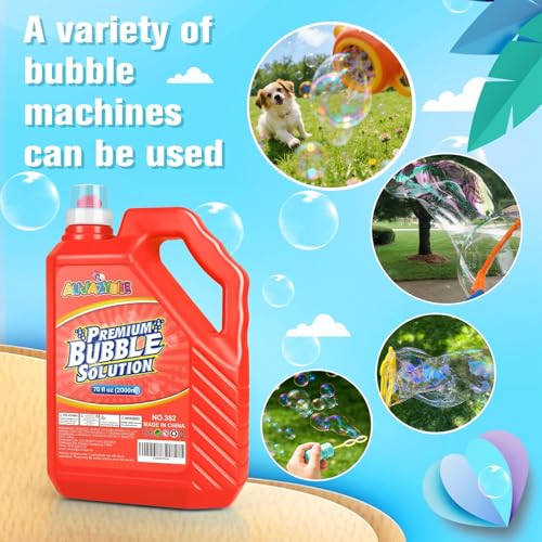 70 OZ Bubbles Refills for Kids