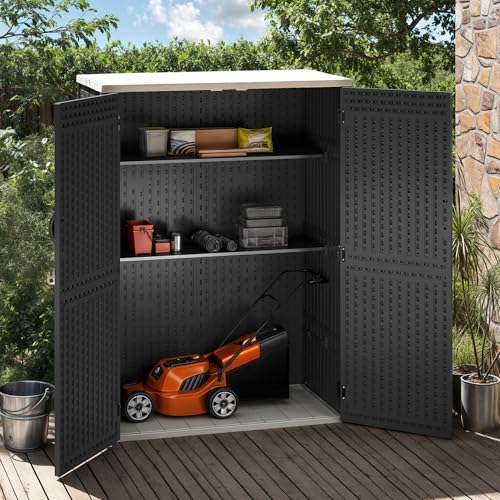 2 Pack Metal Storage Shed Shelves (2 Count)