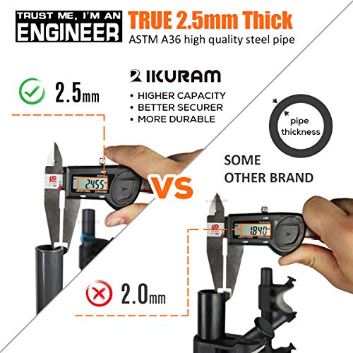 3 Bike Hitch Mount Foldable Bicycle Carrier
