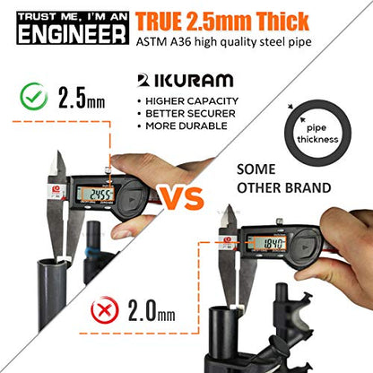 2 Bike Hitch Mount Foldable Bicycle Carrier