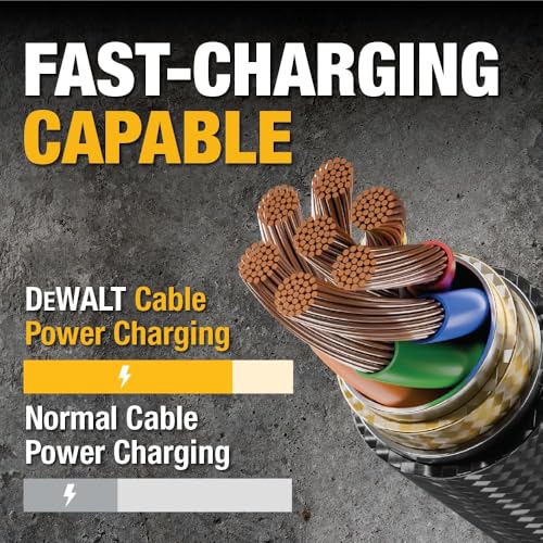 Heavy Duty USB to Lightning Cable [Apple MFi Certified] Durable iPhone Charger