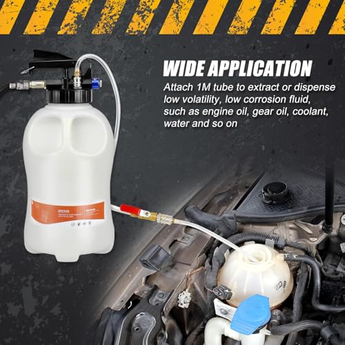 Transmission Fluid Pump Pneumatic Extractor and Dispenser Tool Kit