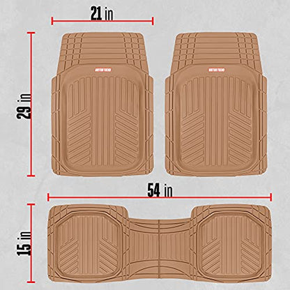 FlexToughXL Floor Mats for Cars Full Set