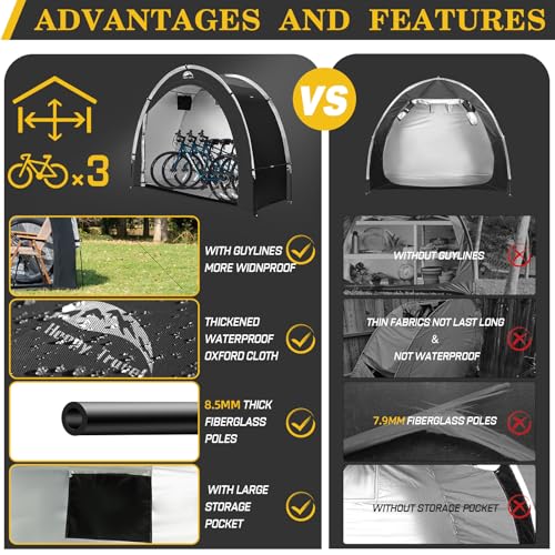 Bike Storage Shed Tent