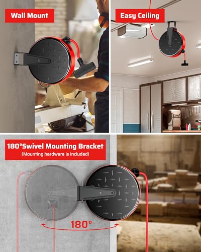 Retractable Extension Cord Reel