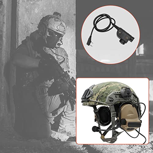Tactical Headset with U94 PTT 2