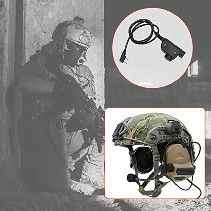 Tactical Headset with U94 PTT 2