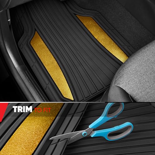 ChromeTech Car Floor Mats Full Set