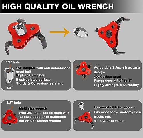 Oil Filter Wrench Set
