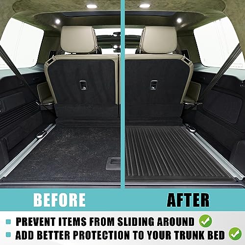 for Rivian R1S All Weather Trunk Mat Protection Accessories