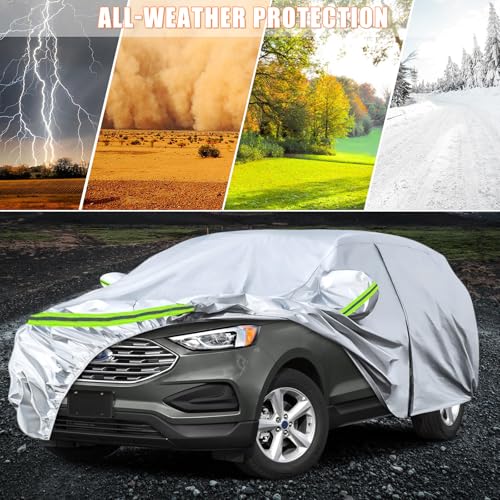 6 Layers Silver Waterproof Car Covers Replace for 2007