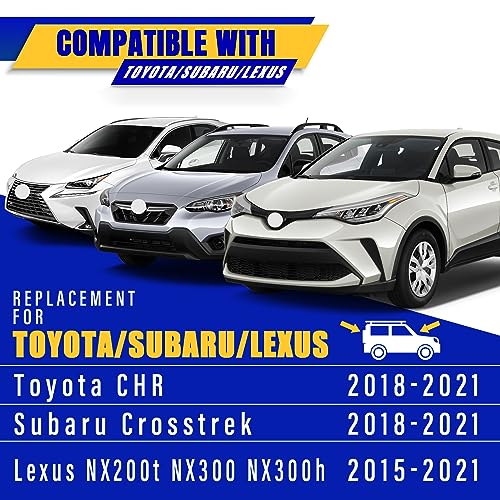 2 Wipers Fits Toyota CHR Subaru Crosstrek 2018
