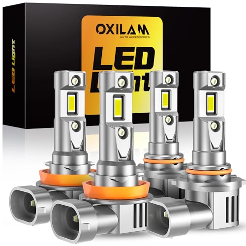 Q36 H11 9005 Light Bulbs Combo (4 Count)