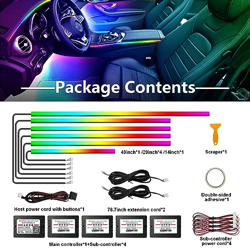 Dreamcolor Acrylic Interior Car Lights