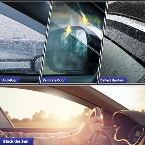 in Channel Window Visors Rain Guards Fit for Nissan Murano 2015 (4 Count)