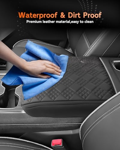 for 2024 2025 2026 GMC Sierra EV Center Console Cover Armrest Box Cover Sierra EV Accessories Console Arm Rest Protector Thickened