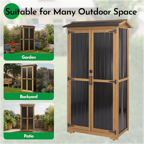 Large Outdoor Storage Cabinet