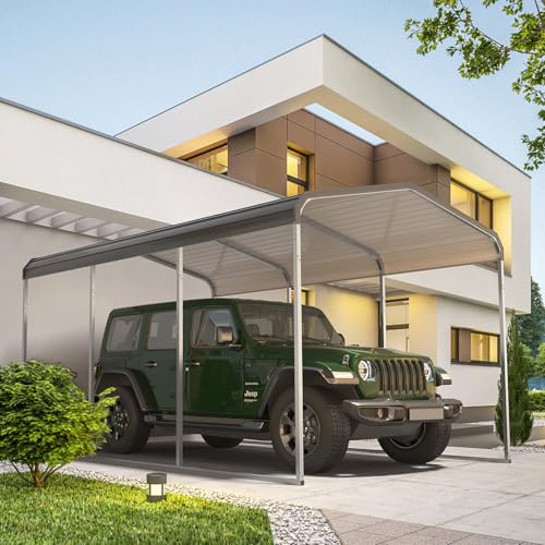 10x15 Ft Heavy Duty Metal Carport