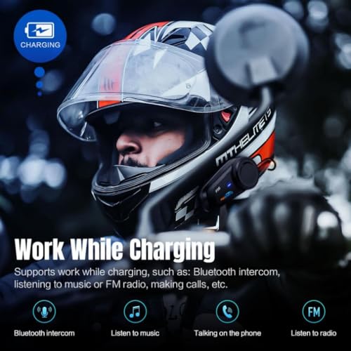 FX6 Motorcycle Bluetooth Headset