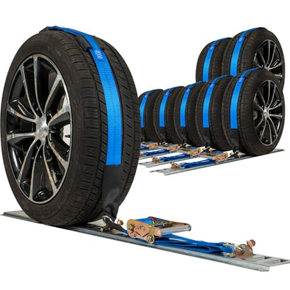 E Track Wheel Straps with E (8 Count)