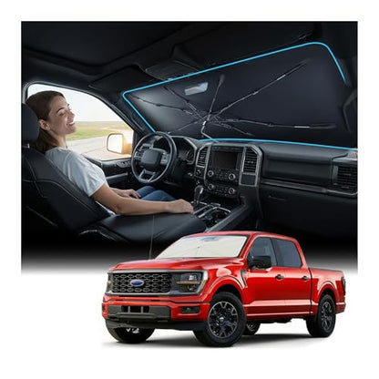 Windshield Sun Shade Umbrella for Ford F150 F250