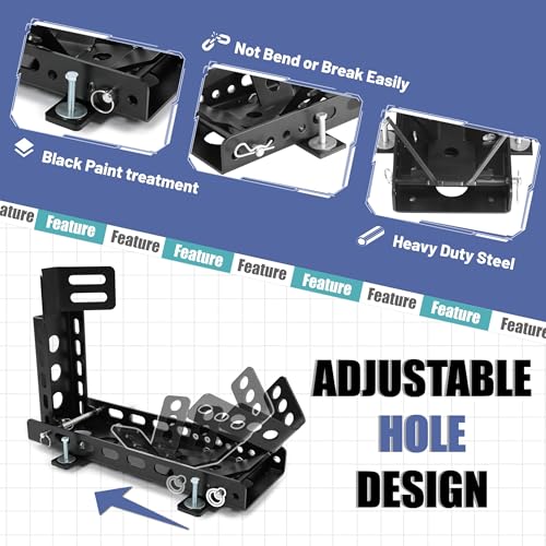 Motorcycle Wheel Chock Trailer 3000lb Capacity