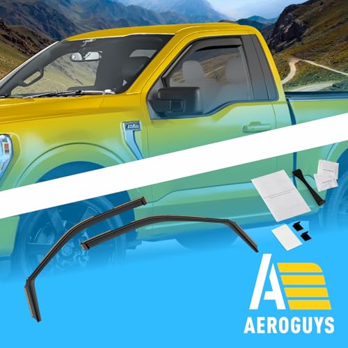 Extra Durable Window Deflectors in (2 Count)