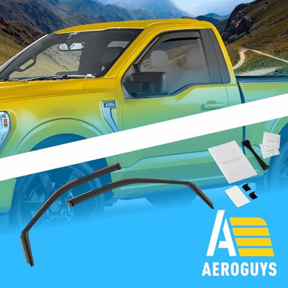 Extra Durable Window Deflectors in (2 Count)
