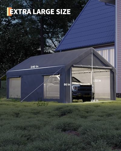 Carport 13x20 Ft Portable Garage