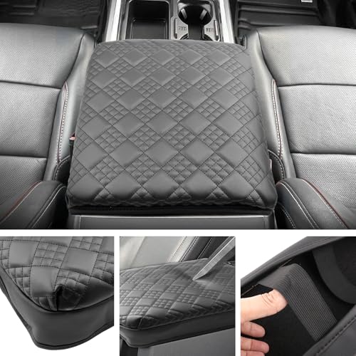 for 2023 2024 2025 2026 Ford F250 Super Duty Armrest Cover Pad for 2025 2026 Ford F250 Accessories 2025 2026 F250 Center Console Cover Middle Console Cover w