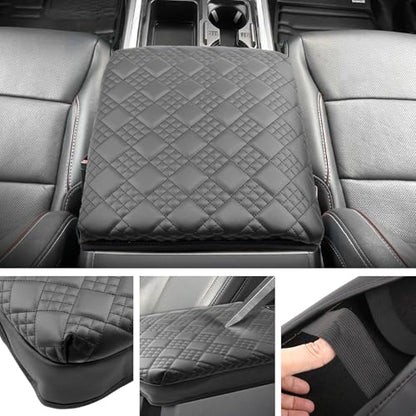 for 2023 2024 2025 2026 Ford F250 Super Duty Armrest Cover Pad for 2025 2026 Ford F250 Accessories 2025 2026 F250 Center Console Cover Middle Console Cover w