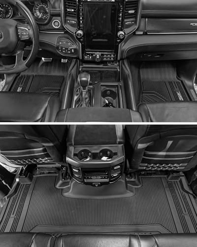 Floor Mats Fit for Dodge Ram 1500 Crew Cab 2025
