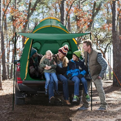 Pickup Truck Tent with Awning Shade