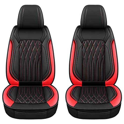 Leather Car Seat Covers Front Pair (2 Count)